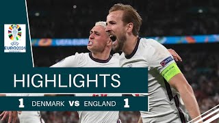 Denmark vs England  Euro 2024 Highlights [upl. by Breed]