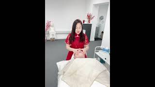 Chuanzhi Acupressure points facial technique live training in London chineseacupointfacial [upl. by Klement938]