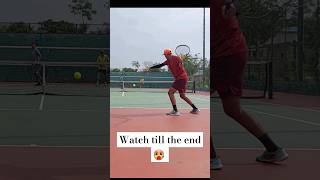 Tennis Drop Shot 🥵🤯 shorts youtubeshorts tennis viralvideo [upl. by Annekcm]