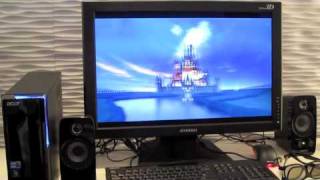 Intel BluRay 3D Demo CES 2010 [upl. by Meibers]