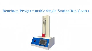 Programmable Control Vertical Dip CoaterWWWTMAXCNCOM [upl. by Atnes]