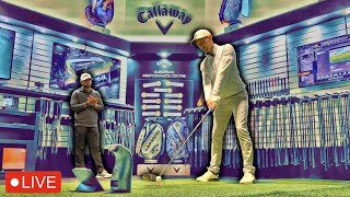 GOLF DRIVER SWING changes SHOCKING RESULTS  LIVE GOLF LESSON from Callaway HQ [upl. by Atinnek]