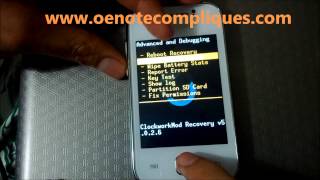 Instalar ClockWorkMod CWM Recovery Galaxy Young Y S5360 HD [upl. by Cormier]