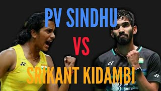 PV Sindhu VS Srikant Kidambi  Exhibition match highlights [upl. by Nawuj]