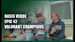 The winners of EPIC LAN 42 Valorant  A Oasis Verde VLOG DOCUMENTARY [upl. by Divadnahtanoj]