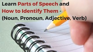 Learn Parts of Speech and How to Identify Them  Learn English with Unacademy [upl. by Nytsud]