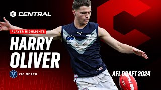 2024 AFL Draft  Harry Oliver Player Highlights [upl. by Christean]