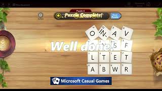 Microsoft Ultimate Word Games  Part 1 Wordament  Level 1  Bonus 1 [upl. by Aicul]