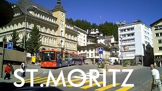 SWITZERLAND St Moritz town [upl. by Atteuqihc]