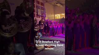 A Stratford high school marching band minute [upl. by Sheedy]