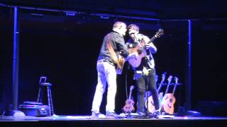 Bakers Woods  Luke Jackson and Martyn Joseph soundcheck at The Sage Gateshead [upl. by Eikcir474]