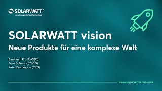 SOLARWATT vision  Neue Produkte für eine komplexe Welt [upl. by Nottarts962]