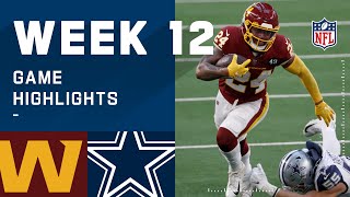 Washington Football Team vs Cowboys Week 12 Highlights  NFL 2020 [upl. by Enia]