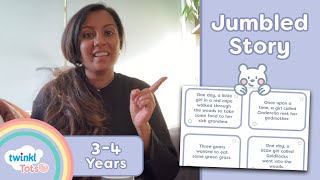 Twinkl Tots Jumbled Story Activity  English Reading Writing and Stories 34 Years [upl. by Nyluqcaj]