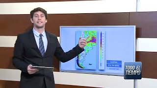 Pronóstico meteorológico por Leonardo De Benedictis 07112023 [upl. by Norag]