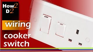 Wiring cooker switch How to connect install cooker control switch unit [upl. by Enaols]