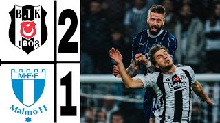 Beşiktaş vs Malmö 21 Match Summary  UEFA Europa League 2025 [upl. by Faxun]