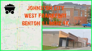 Coal Mining Towns With Dark Pasts Johnston City West Frankfort and Benton Illinois 4K [upl. by Nylrahs]