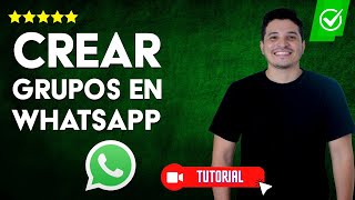 Cómo CREAR o HACER GRUPOS en WhatsApp  💬WhatsApp comunidades👥 [upl. by Delacourt]