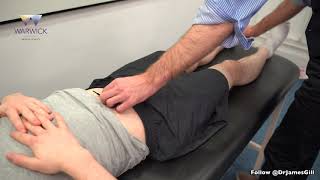 Knee Clinical Examination  4K  Warwick Medical School [upl. by Pufahl]