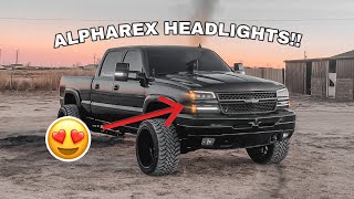 HOW TO INSTALL ALPHAREX HEADLIGHTS FOR 0307 SILVERADOAVALANCHE [upl. by Zicarelli]