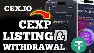 CEXio New Listing and Withdrawal Update  CEXIO Withdrawal [upl. by Saire]