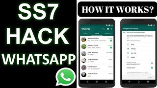 SS7 Attack hack whatsapp with ss7 attack [upl. by Lacagnia]