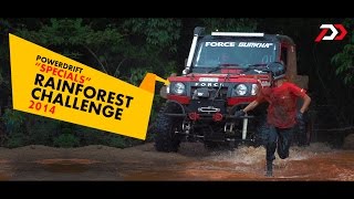 PowerDrift Specials Rain Forest Challenge India 2014 [upl. by Hasin]