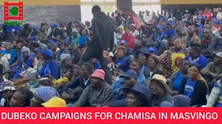 Dubeko Sibanda campaigns for Chamisa in Masvingo [upl. by Winer]