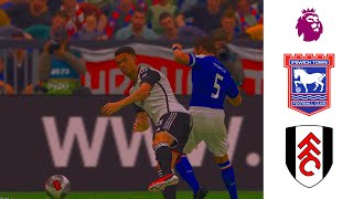 Ipswich Town vs Fulham Highlights  Premier League 202425 [upl. by Ruckman]