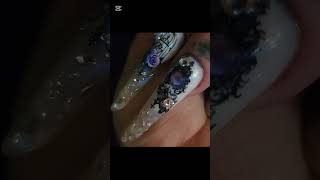 Victorian Rose Nails by Amanda Engel naildesigns nails nailart shortsviral naildecoration fyp [upl. by Naginarb401]