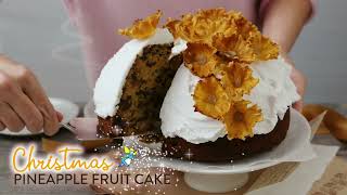 Australian Christmas Pineapple Fruit Cake 1080 CLIENT [upl. by Palecek]