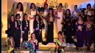 miss gay Philippines 5 prettiest 1994 Special awards [upl. by Rehoptsirhc48]