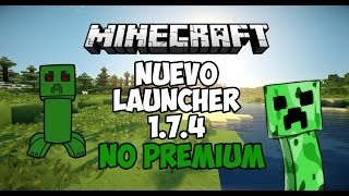 Instalar y jugar  Minecraft 174 No Premium Fácil [upl. by Alah441]