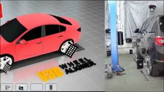 KATOOL Wheel Alignment AV8 Target Calibration [upl. by Aikrahs]