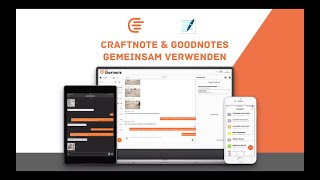 Craftnote amp GoodNotes gemeinsam verwenden  Craftnote  App für Handwerker [upl. by Rehpotsihrc]