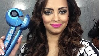 How I Curl My Hair  Babyliss MiraCurl Pro Nano Titanium review [upl. by Harleigh]