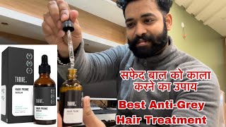 Tackling Premature Greys  Best AntiGrey Hair Treatment GreyHairSerum greyhaircare ThriveCo [upl. by Glassco]