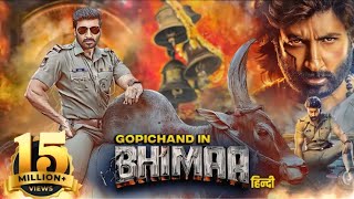 Bhimaa Gopichand New Released Movie 2023  Hindi Dubbed South Indian Movie  Review amp Facts HD [upl. by Rothberg]