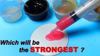 Top 5 Easy Ways to Make Liquid Plastic and Compare Their Strengths [upl. by Gerladina]