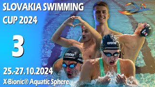 Slovakia Swimming Cup 2024  Saturday morning  HEATS [upl. by Nnyllatsyrc18]