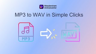 MP3 to WAV in Simple Clicks  Mp3 Converter [upl. by Aelem]