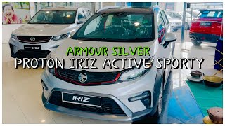 PROTON IRIZ ACTIVE MC3 ARMOUR SILVER [upl. by Sheepshanks]