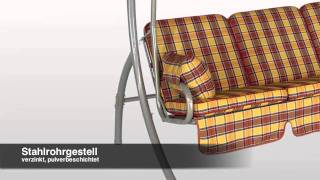 Comfort Hollywoodschaukel Design London  Hollywoodschaukel Paradies [upl. by Garrott]