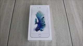 iPhone 6S Plus  Primeiras impressões  Tirando da Caixa Unboxing [upl. by Lipman]