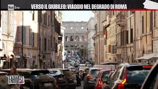 Verso il Giubileo viaggio nel degrado di Roma  FarWest 01112024 [upl. by Marelda917]