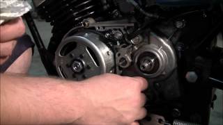 Replacing Shift Shaft amp Drive Shaft Oil Seals Yamaha DT80 Enduro Part 9 [upl. by Aihgn]