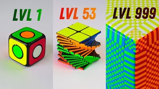 Rubik’s Cubes from Level 1 to Level 1000 [upl. by Derreg534]