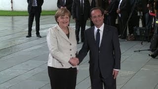 France et Allemagne fêtent les 50 ans du Traité de lElysée [upl. by Neona812]