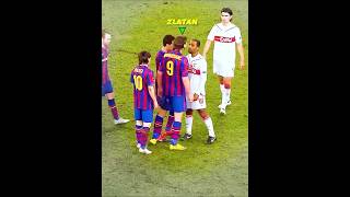 Messi amp Zlatan Friendship 😌 [upl. by Pantheas931]